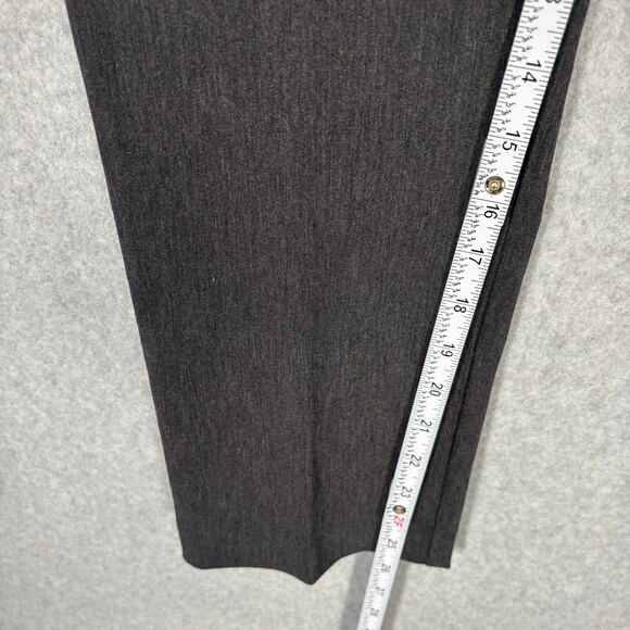 Liz Claiborne Pants Womens 8P Charcoal Lisa Pull On Pixie Career Office Jegging - Picture 7 of 10